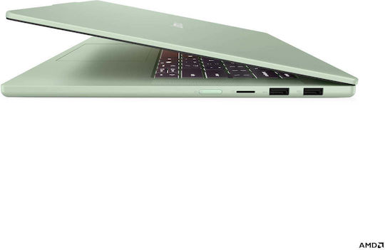 Lenovo IdeaPad Slim 5 15ARP10 15.1" OLED QHD+ 165Hz (Ryzen 7-7735HS/16GB/1TB SSD/No OS) Seafoam Green (International English Keyboard)