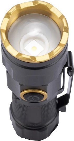 Kronos Επαναφορτιζόμενος Φακός LED IP65 με Μέγιστη Φωτεινότητα 3000lm