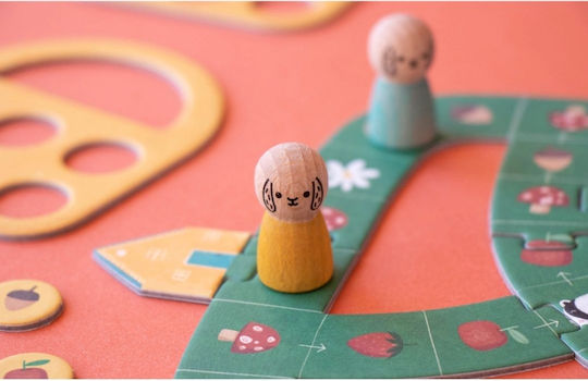 Board Game Strawberries for 2-4 Players 4+ Years Old Londji