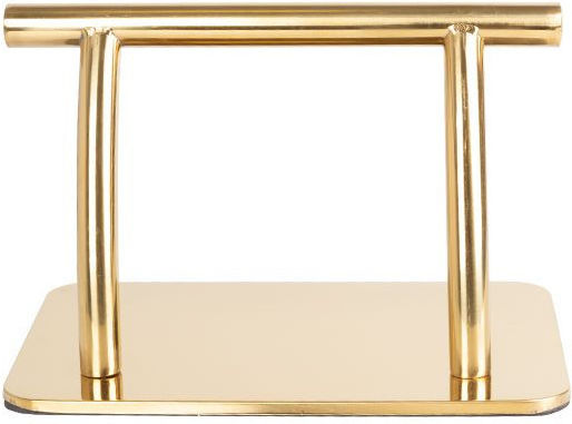 Salon Tech Wheeled Footstool Gold