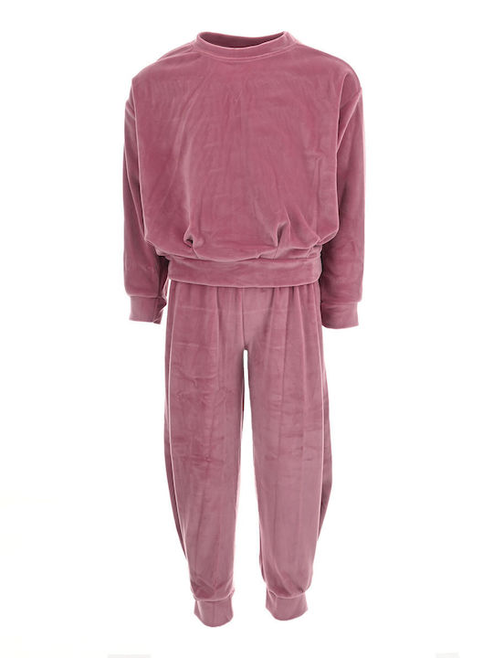 Kinder Sweatpants Set - Jogginganzug Pink