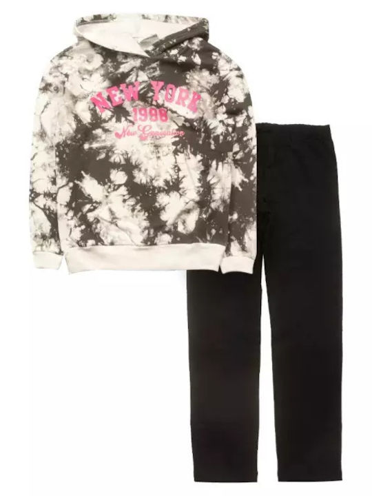 Kinder-Set mit Leggings Winter 2Stück Vanilla Sweatshirt
