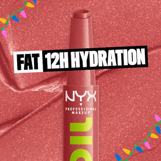 NYX Professional Makeup Fat Oil Slick Click Trio Σετ Lip Oil Για Άνδρες 3τμχ