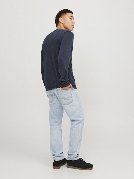 Jack & Jones Пуловер Тъмносин