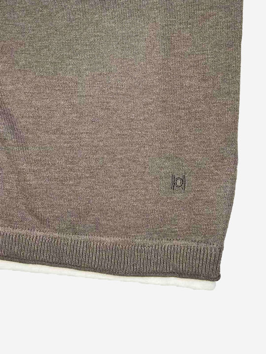 Long Sleeve Sweater Brown MI3162H Brown