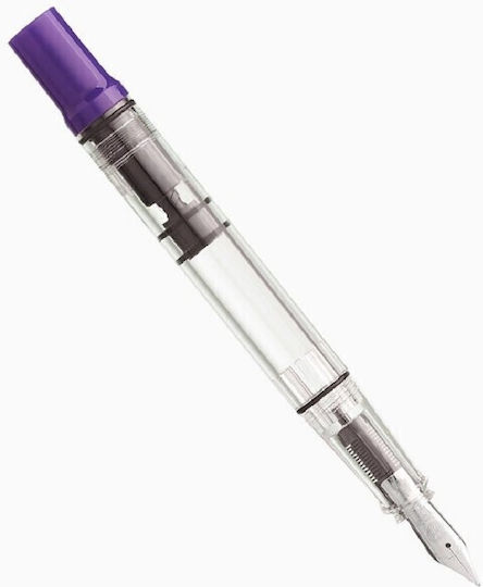 Twsbi Eco-t Calligraphy Pen Medium with Red Ink
