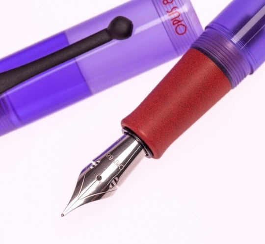 Opus 88 Stilou Demonstrator Violet Ediție Specială Pană Neagră 4710484644411 Pană Extra Fine