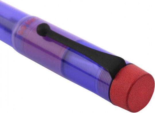 Opus 88 Purple Demonstrator Fountain Pen Special Edition Black Nib 4710484644411 Nibs Broad