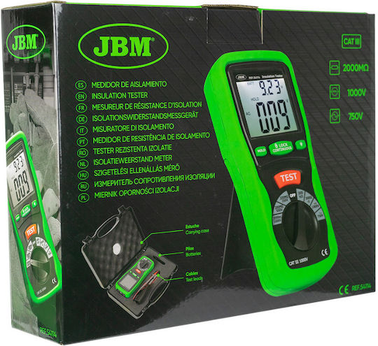 JBM 54114 Αναλογικό Battery Tester