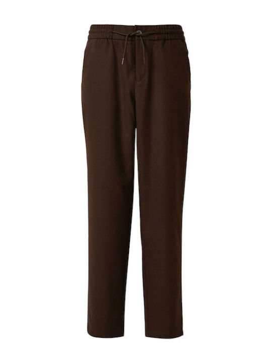 Women's Fabric Trousers Brown