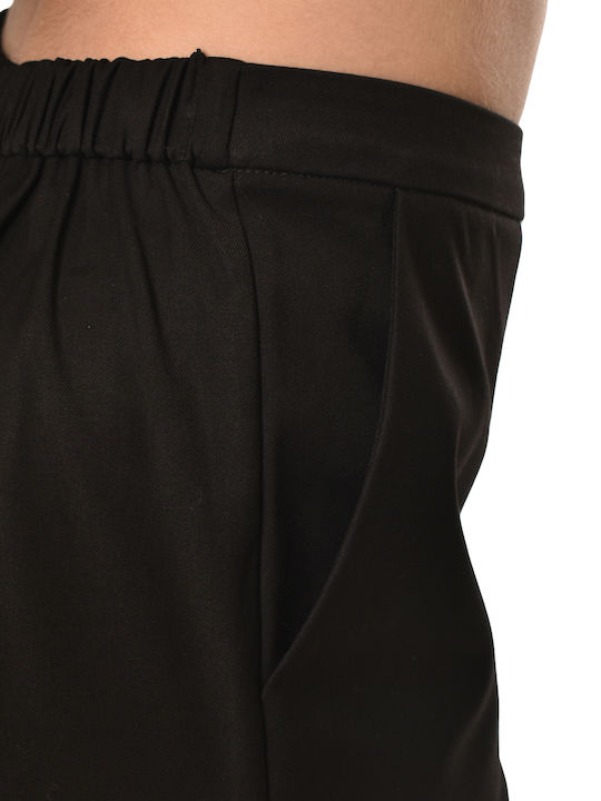 Women's Fabric Trousers Black