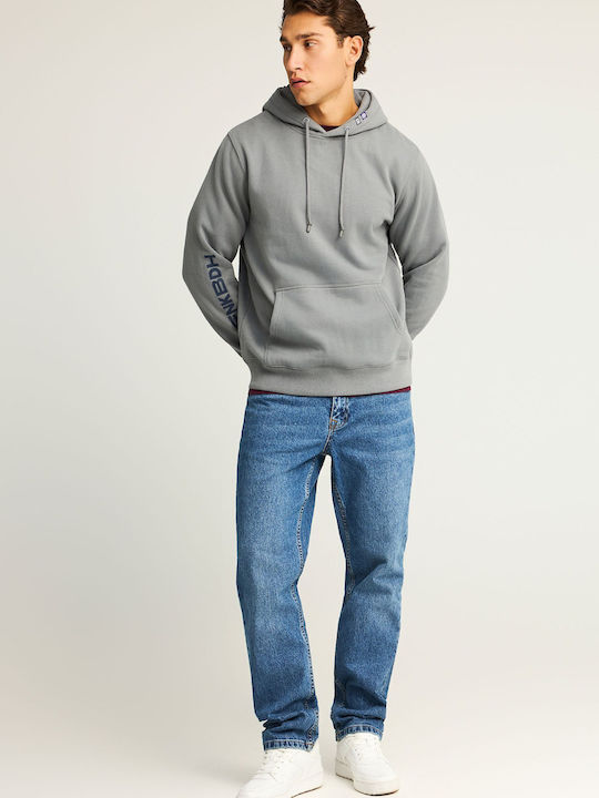 Sweatshirt with Hood Gray