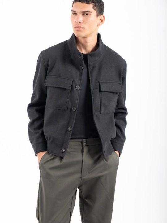 Winter Jacket Bomber Black
