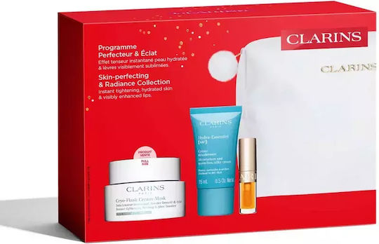 Clarins Σετ Περιποίησης για Ενυδάτωση, Αντιγήρανση & Σύσφιξη 3τμχ