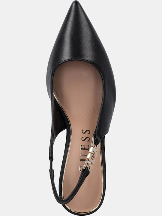 Black Heels with Strap