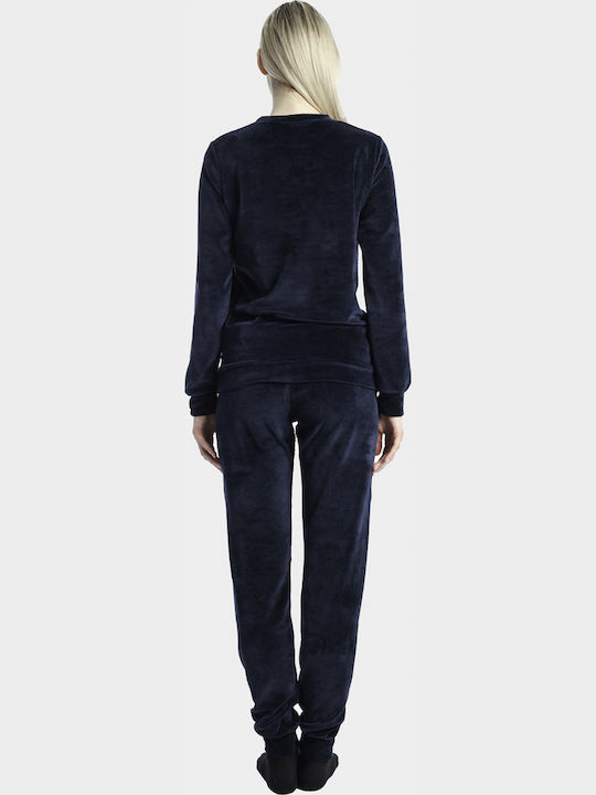 Dreams by Joyce Winter Women's Pyjama Set Blue