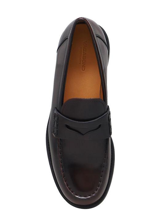 Linn Loafers Dama Din Piele Burgundy