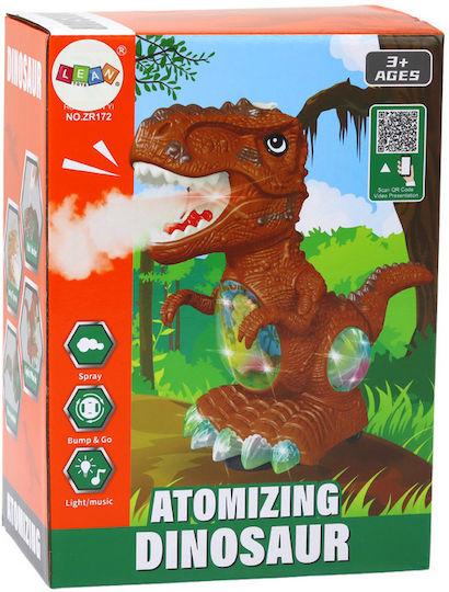 Dancing Dinosaur Obstacle Sensor Lights Sounds Green