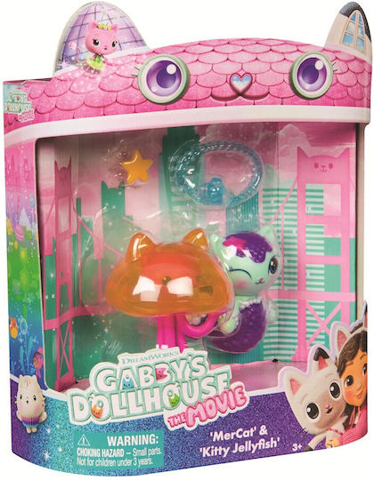 Spin Master Gabby's Dollhouse MerCat & Kitty Jellyfish για 3+ Ετών 5εκ. (Διάφορα Σχέδια)