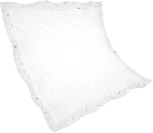 Bambo Nature Scutec Alb 60x60εκ.