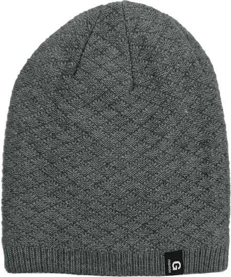 Beanie Unisex Căciulă Tricotat în culoarea Gri