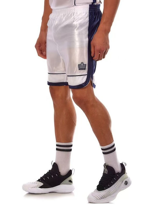 King Set Echipament de Basket pentru Bărbați White-navy