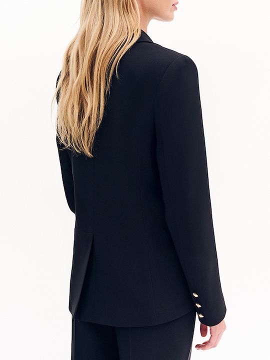 Forel Damen Blazer Schwarz