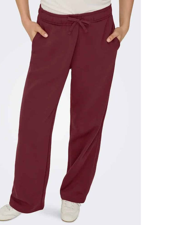 Долнище на анцуг Burgundy