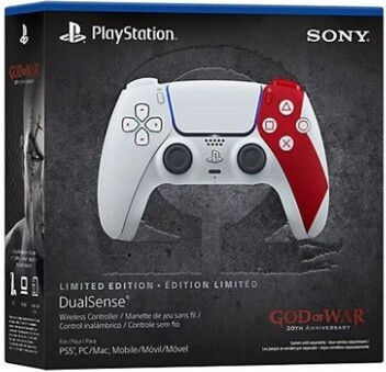 Sony DualSense Wireless Gamepad for PS5 God of War 20th Anniversary Limited Edition