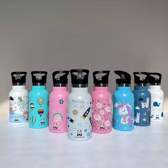 Pandaboo Παιδικό Παγούρι Θερμός Μονόκερος 350ml