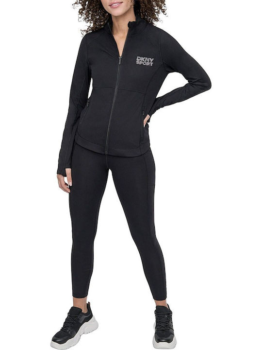 Women's Sweatshirt Jacket Black