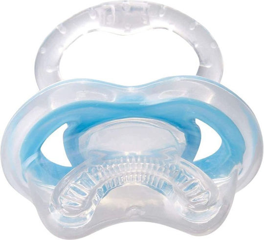 Nuby Suzeta Silicon roz pentru 0+ luni
