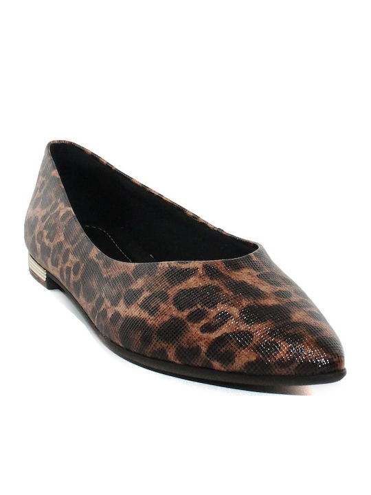 Anatomic Pointy Leopard Ballerinas leopard