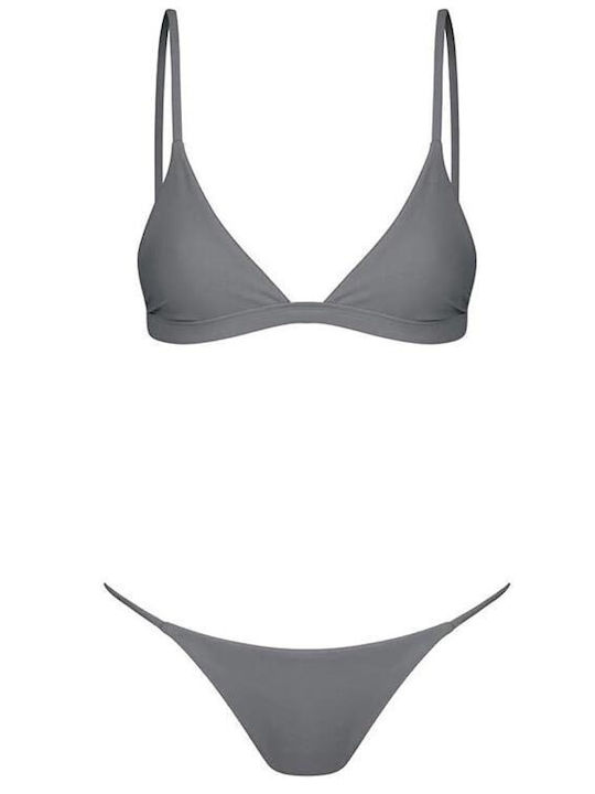 Bikini-Set Gray.