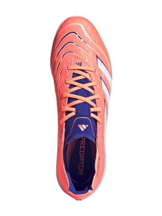 adidas Predator League Football Shoes with Molded Cleats Orange