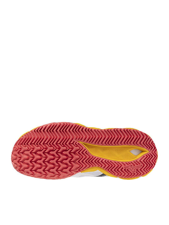 Mizuno Wave Enforce Tour Padel-Schuhe Tongelände Weiß Mizuno Wave Enforce Tour Padel-Schuhe Tongelände Weiß
