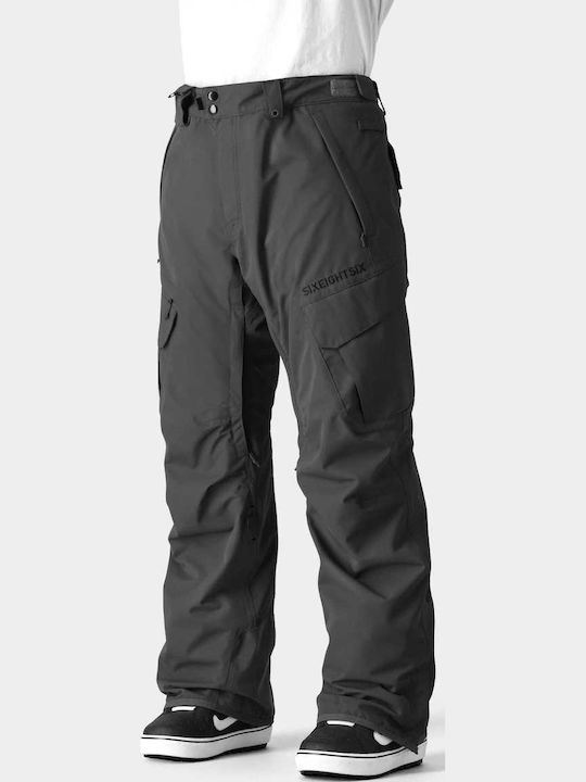 686 I-001925-204 Ανδρικό Παντελόνι Σκι & Snowboard Γκρι