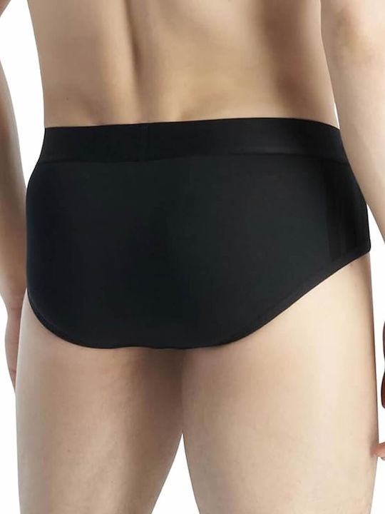 Active Flex Ανδρικά Σλιπ Μαύρα με Σχέδια 2Pack