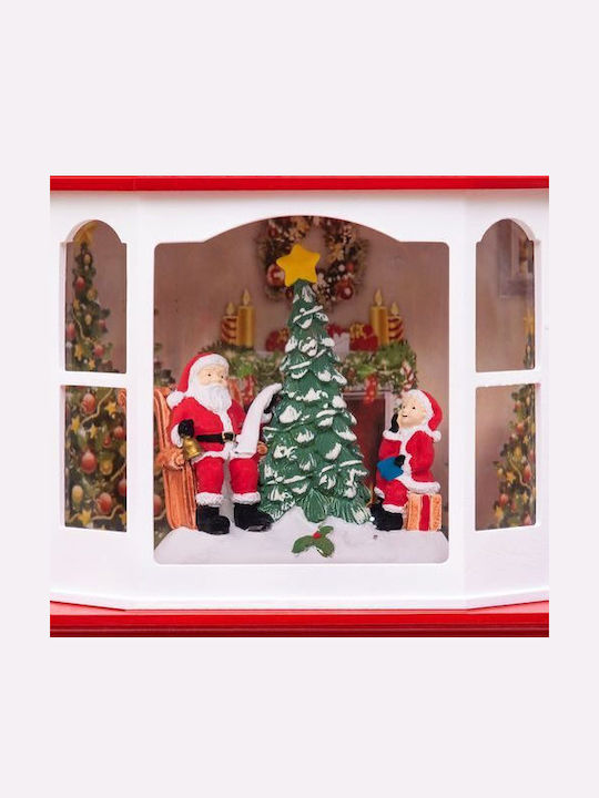 Lotti Christmas Illuminated Decorative 28x15cm. Santa's Workshop