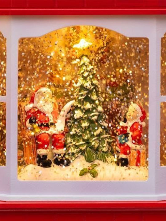 Lotti Christmas Illuminated Decorative 28x15cm. Santa's Workshop