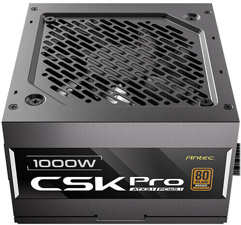 Antec CSK1000 PRO 1000W Μαύρο Τροφοδοτικό Υπολογιστή Full Wired 80 Plus Bronze