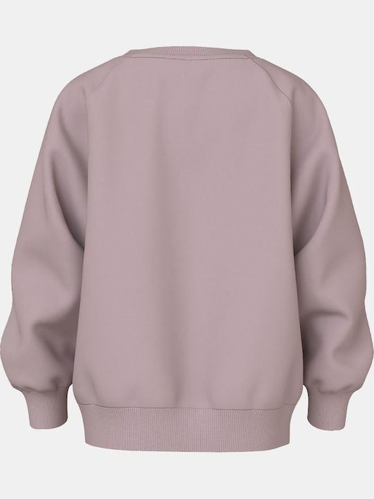 Kids Sweatshirt Keepsake Lilac, Yin Yang Cat Lilac