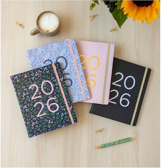 Filofax Moonlight Daily Agenda A5 2026 17x21.5cm