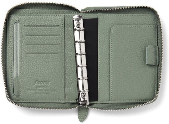 Filofax Ετήσιο Organizer Norfolk Φυστικί Δερμάτινο 12.5x15εκ.