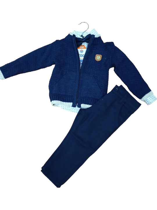 Raboo Costum De Botez Albastru