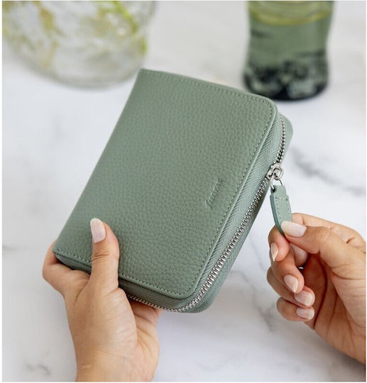 Filofax Ετήσιο Organizer Norfolk Φυστικί Δερμάτινο 12.5x15εκ.
