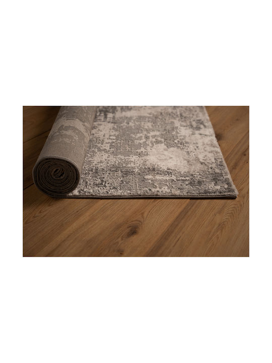 Tzikas Carpets Elements 76203-995 Rug Round Black-silver
