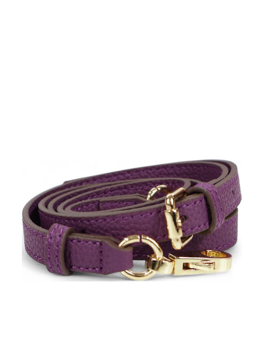Leder Damen Tote Tasche Lila