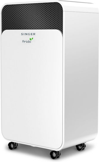 Singer Arido SDHM-16L Αφυγραντήρας με Συμπιεστή και Ιονιστή 16lt