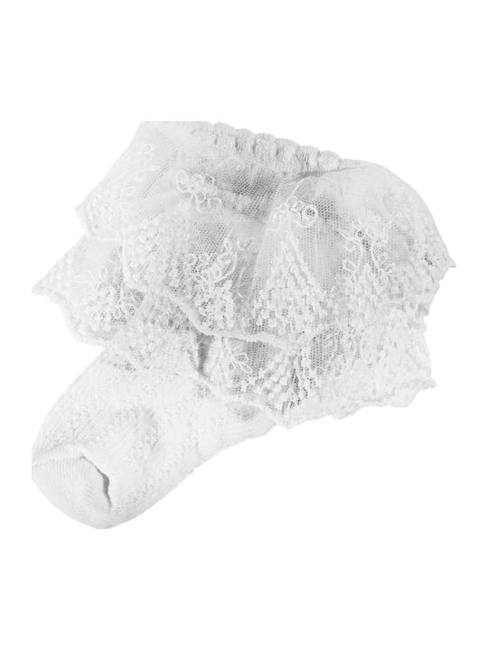 Olay Socks Детски къси чорапи White